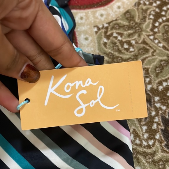 Stripe Multicolor Trankini - Picture 11 of 13